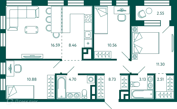 Квартира в ЖК Terle park (Терле Парк)