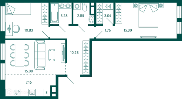 Квартира в ЖК Terle park (Терле Парк)