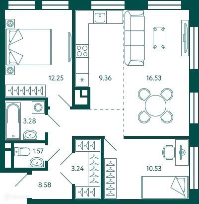 Квартира в ЖК Terle park (Терле Парк)