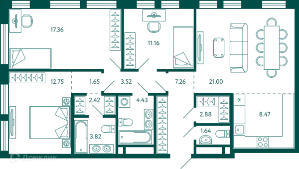 Квартира в ЖК Terle park (Терле Парк)