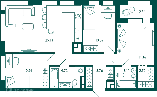 Квартира в ЖК Terle park (Терле Парк)