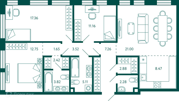 Квартира в ЖК Terle park (Терле Парк)