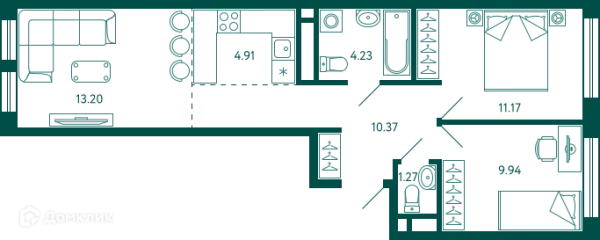 Квартира в ЖК Terle park (Терле Парк)