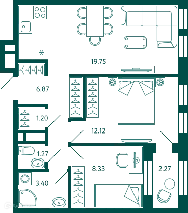 Квартира в ЖК Terle park (Терле Парк)