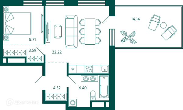 Квартира в ЖК Terle park (Терле Парк)