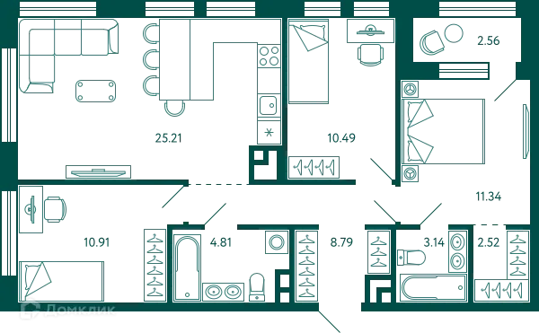 Квартира в ЖК Terle park (Терле Парк)
