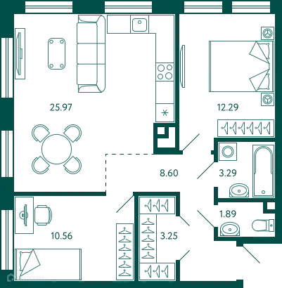Квартира в ЖК Terle park (Терле Парк)