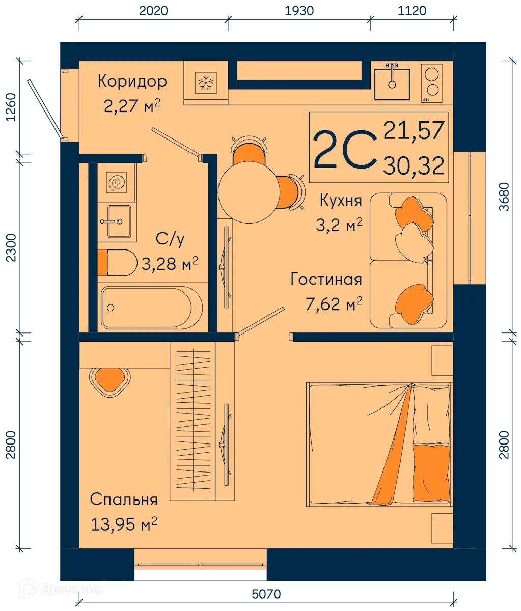 Фото квартиры в ЖК РИВЕР