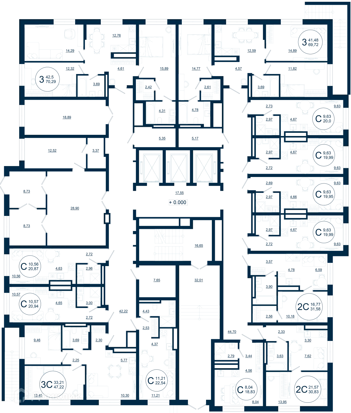 Фото квартиры в ЖК РИВЕР