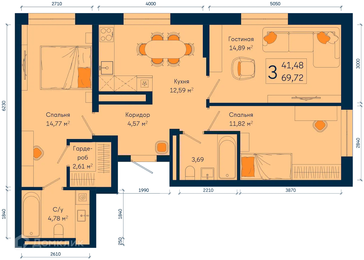 Фото квартиры в ЖК РИВЕР