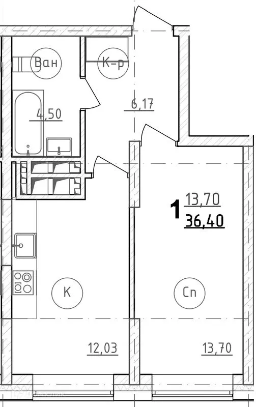 Фото квартиры в ЖК Grand Family ( ЖК Гранд Фемели)