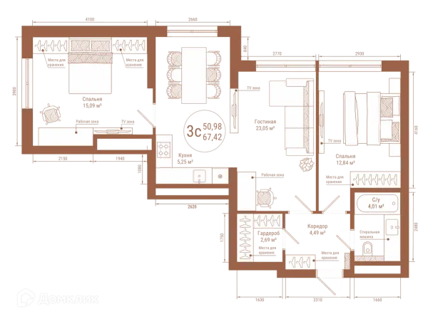 Квартира в ЖК "Divo Residence (Диво Резиденс)"