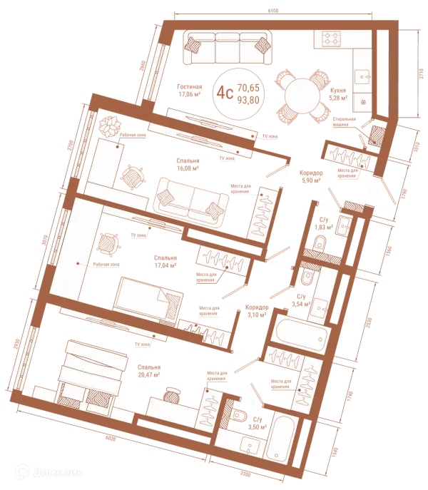 Квартира в ЖК "Divo Residence (Диво Резиденс)"