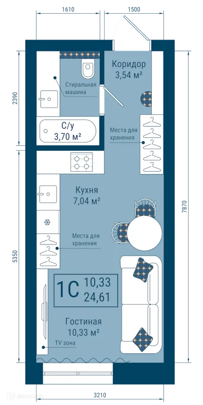 Квартира в ЖК THE SKY (СКАЙ)