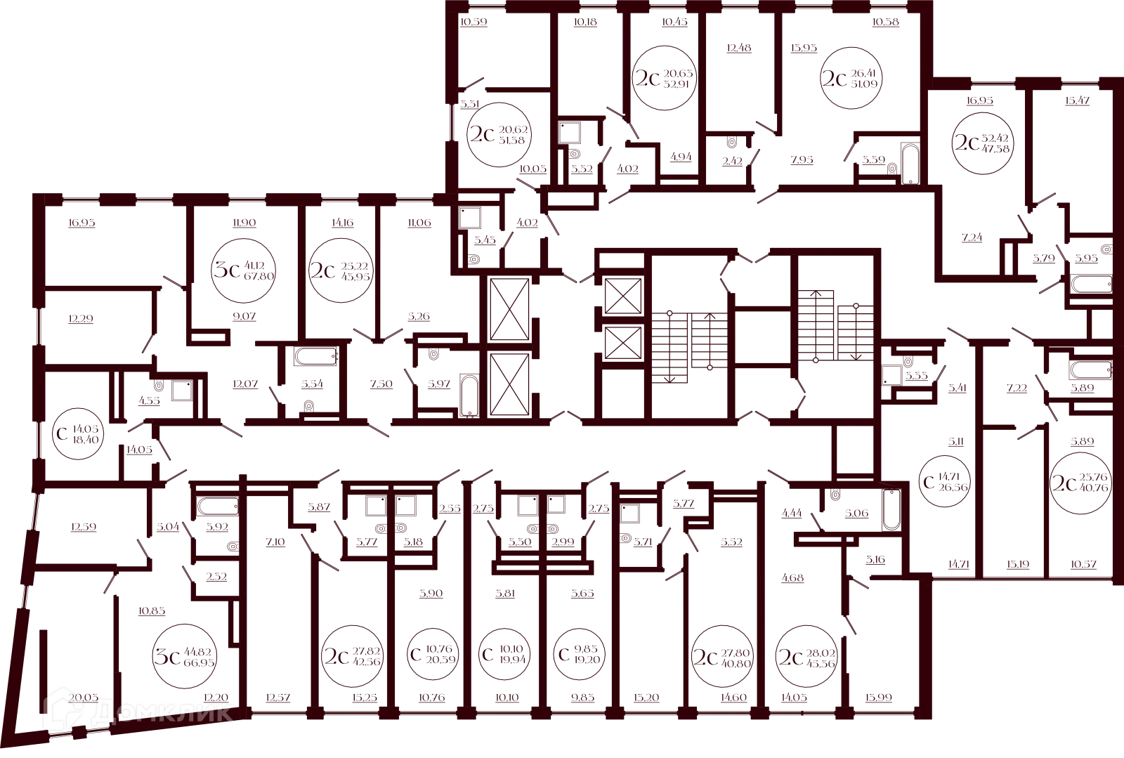 Фото квартиры в ЖК Каретная 51