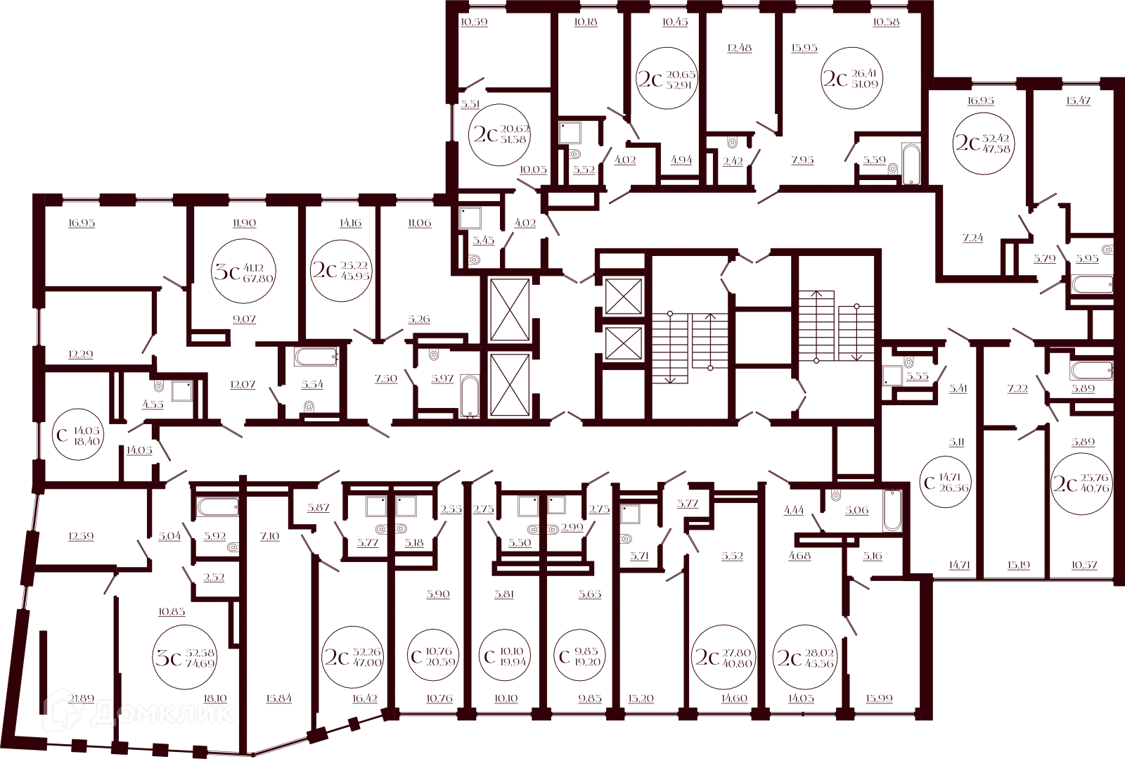 Фото квартиры в ЖК Каретная 51