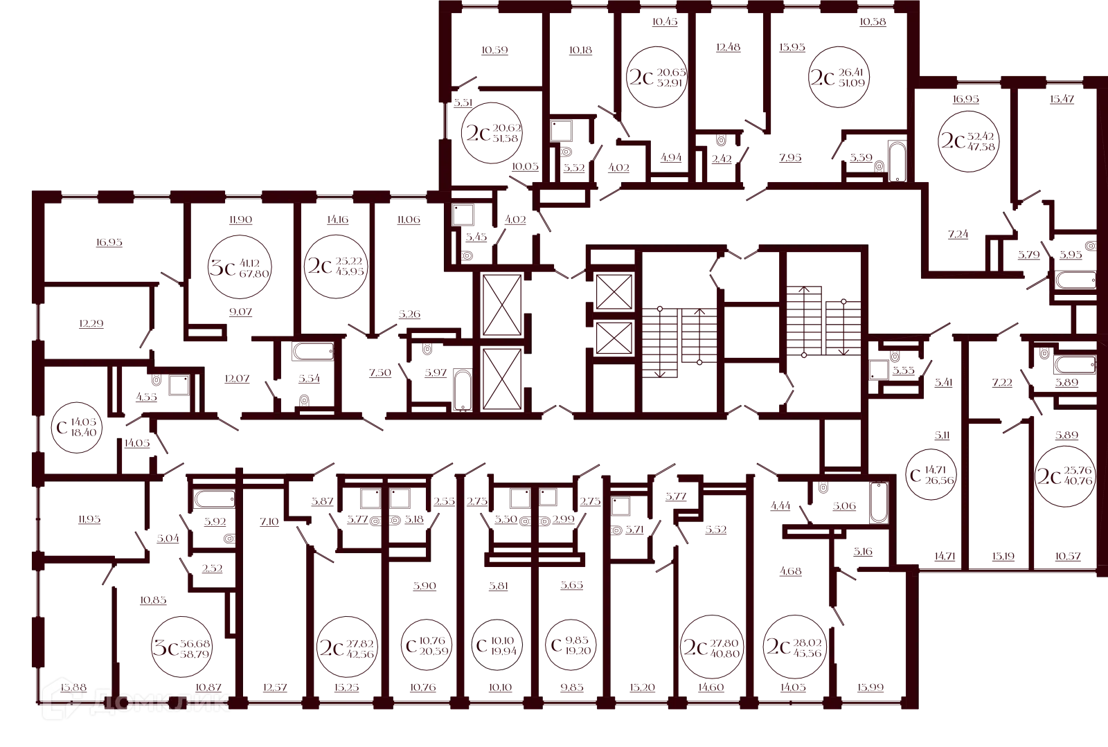 Фото квартиры в ЖК Каретная 51
