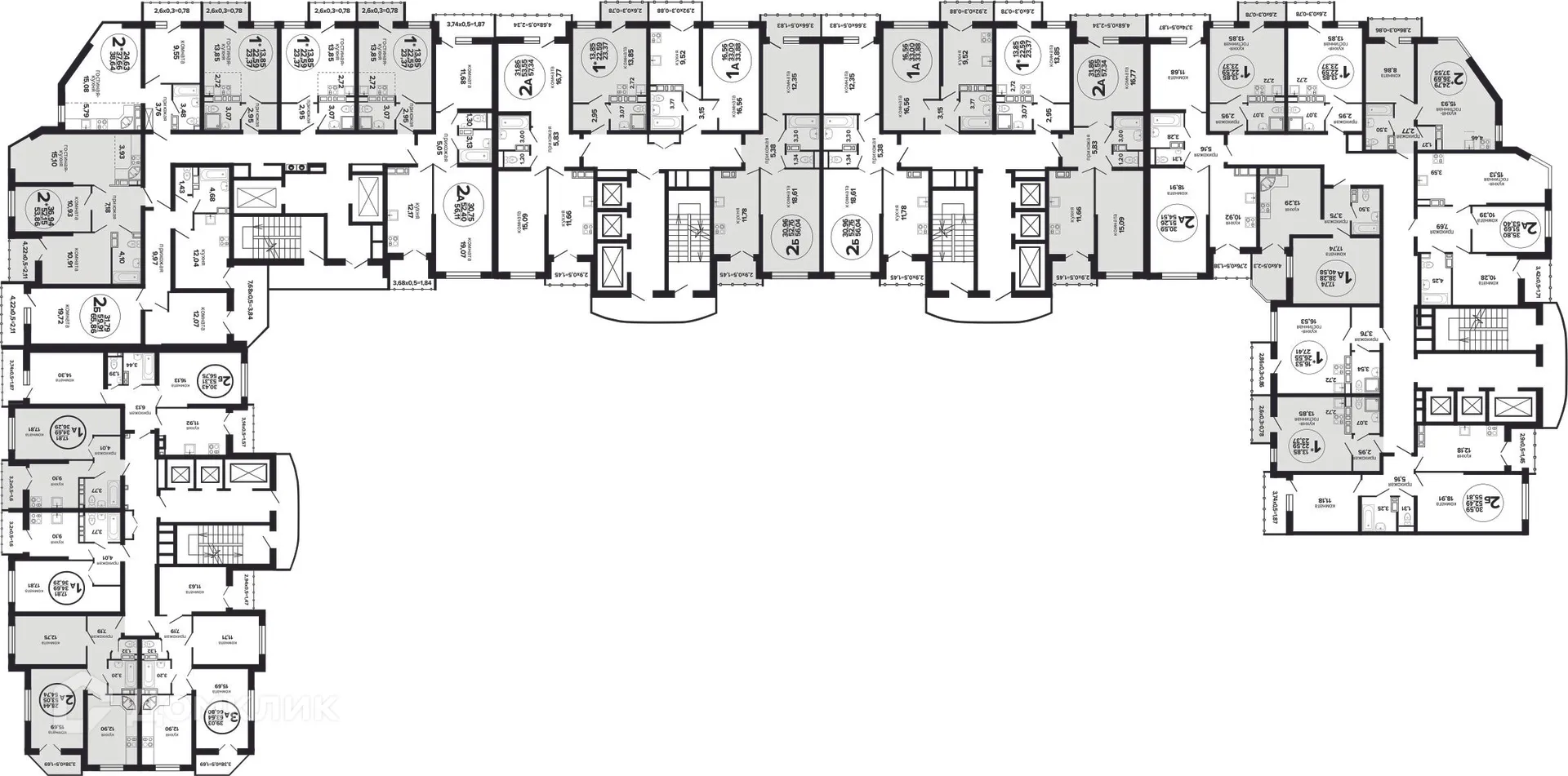 Фото квартиры в ЖК Гулливер