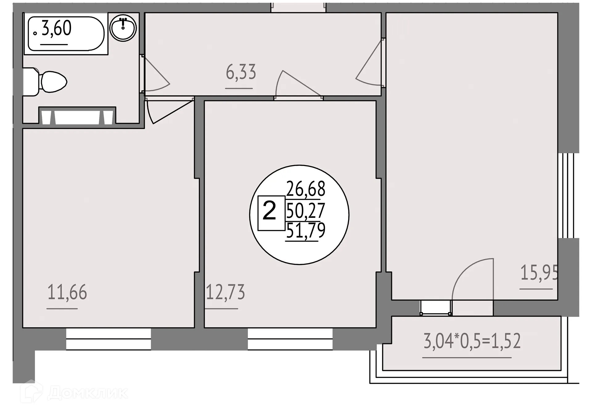 Фото квартиры в ЖК Друг