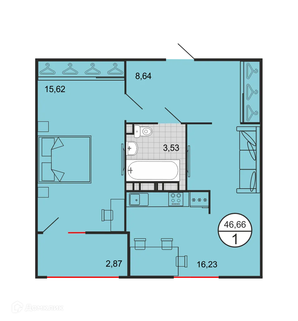 Фото квартиры в ЖК Событие