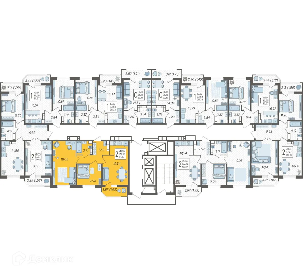 Фото квартиры в ЖК "URAL ( Урал)"