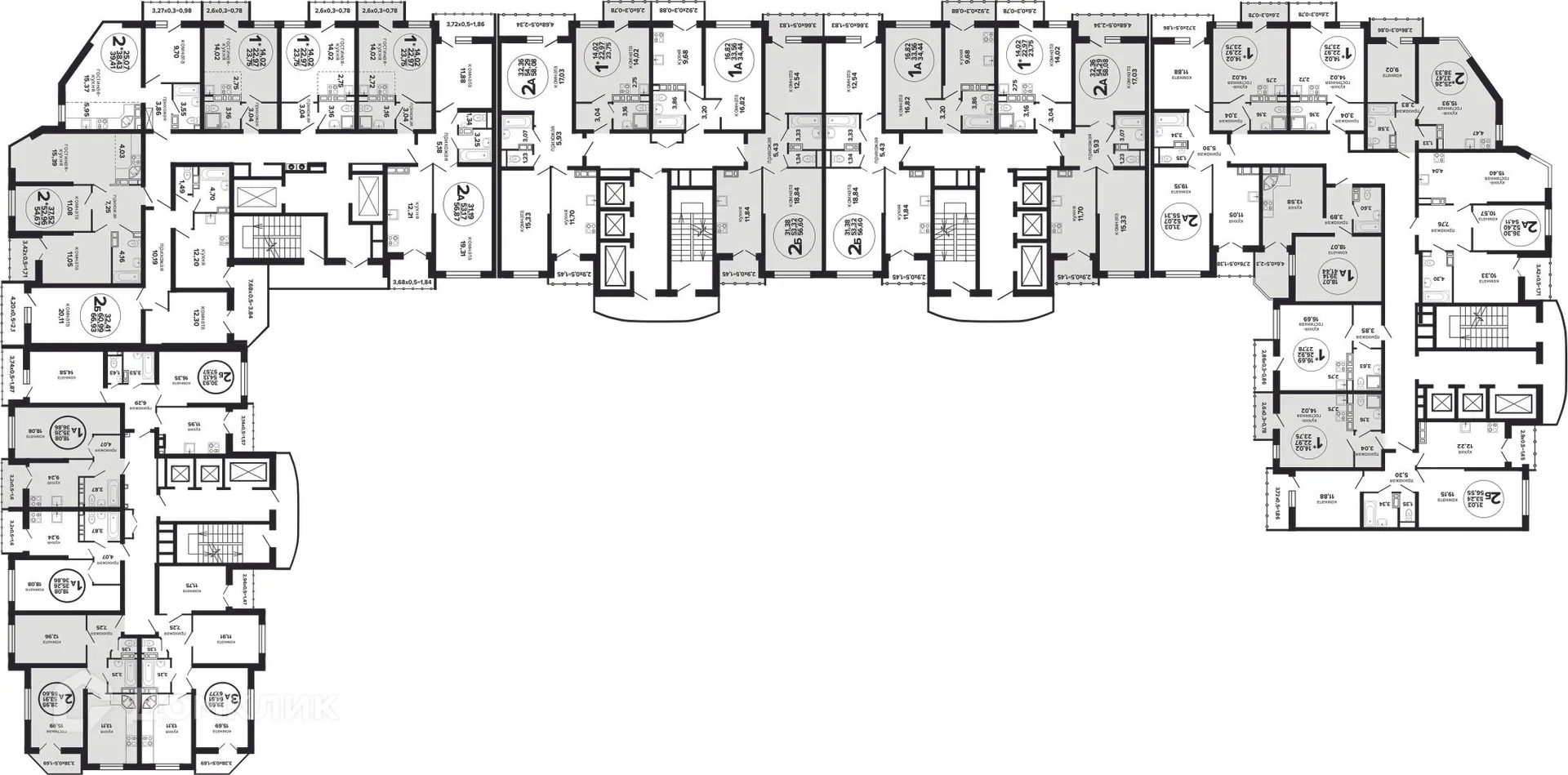 Фото квартиры в ЖК Гулливер