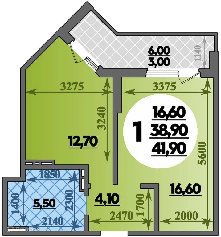 Фото квартиры в ЖК ПАРК У ДОМА