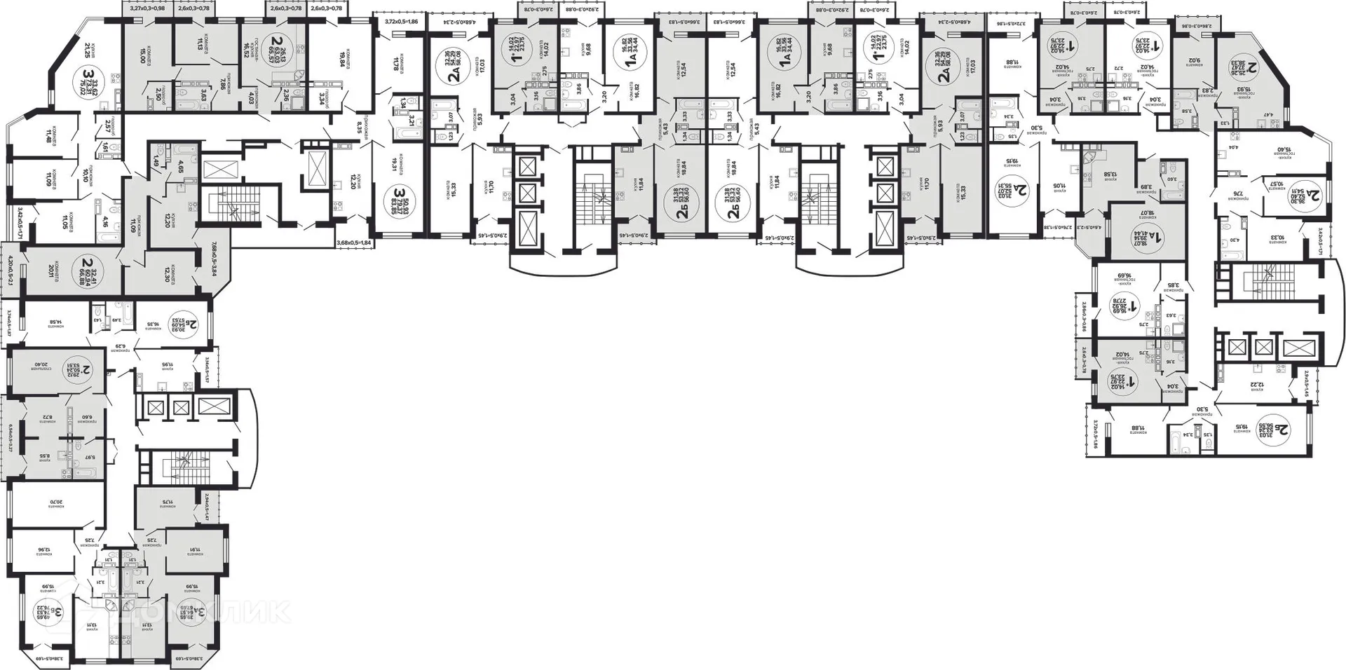 Фото квартиры в ЖК Гулливер