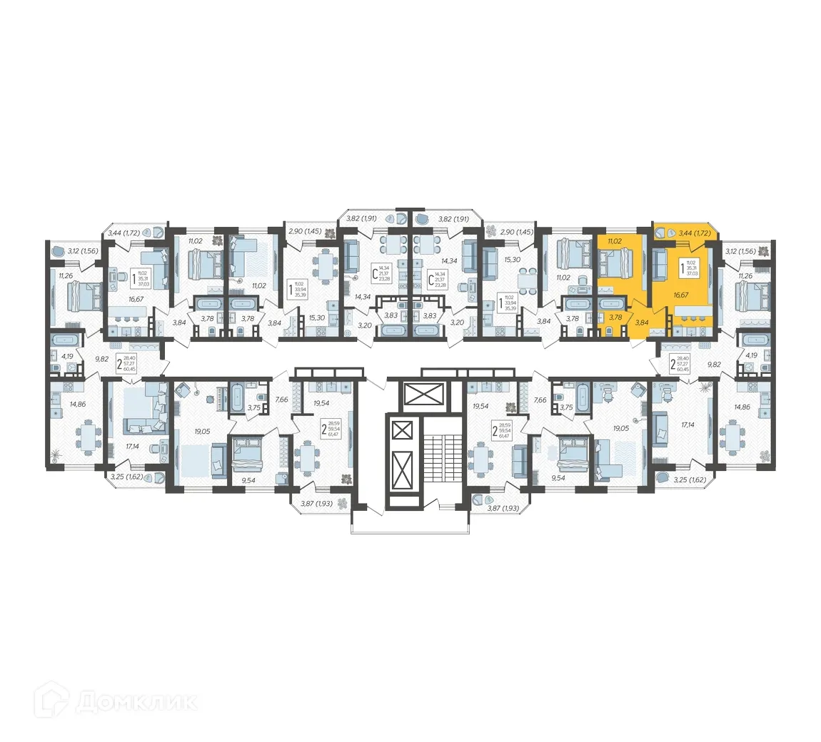 Фото квартиры в ЖК "URAL ( Урал)"