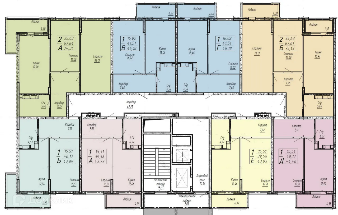 Фото квартиры в ЖК "Спутник"