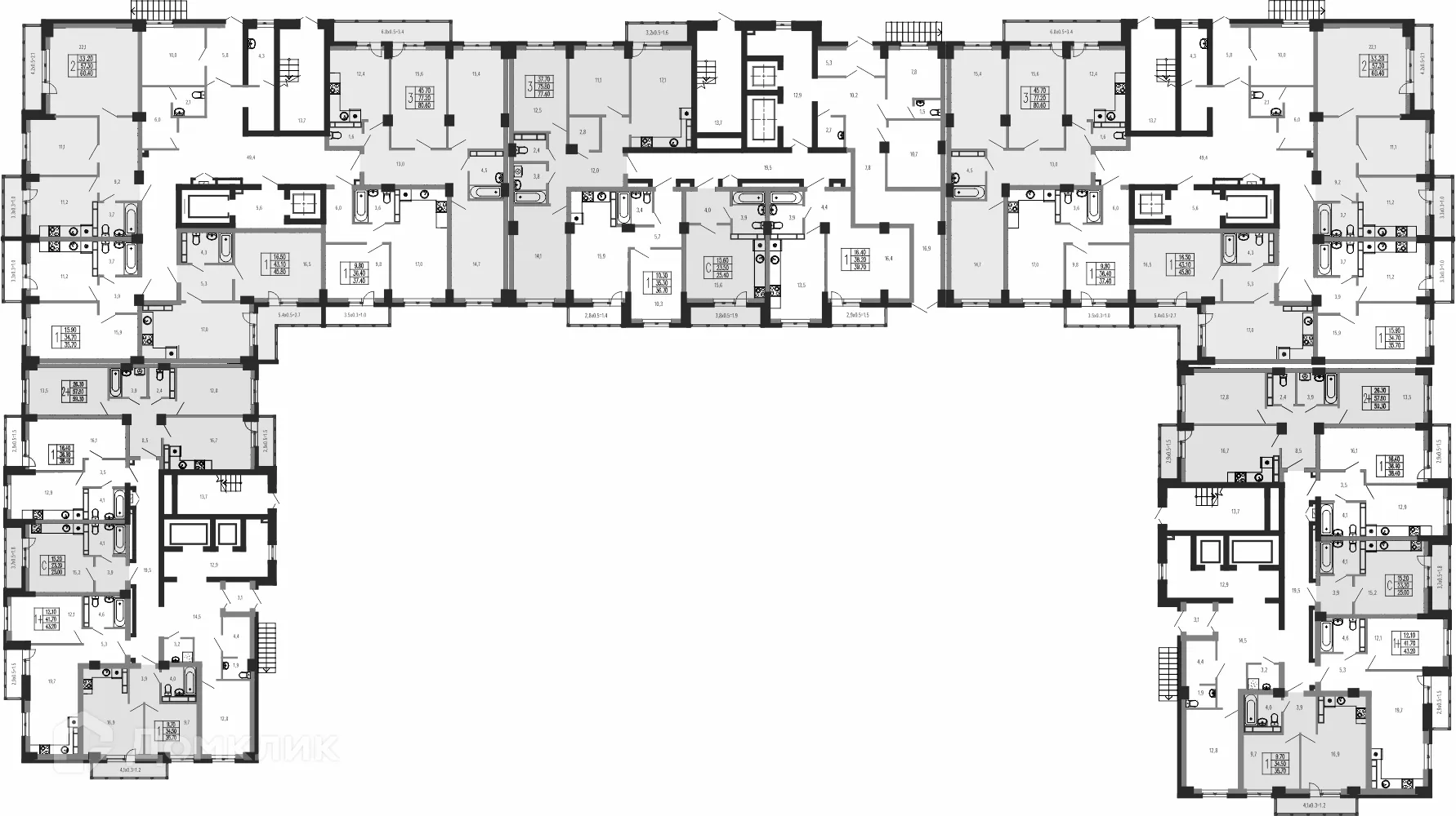 Фото квартиры в ЖК ЕКАТЕРИНИНСКИЙ ПАРК