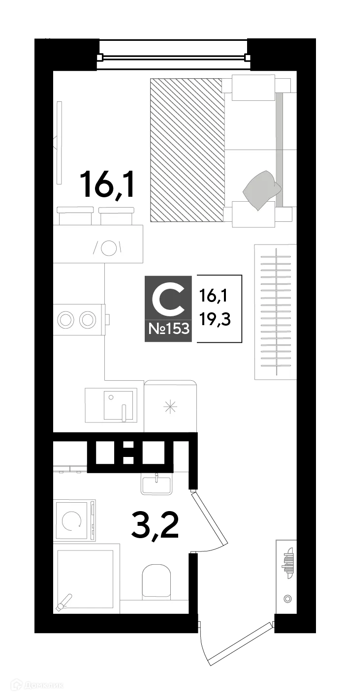 Фото квартиры в ЖК Догма Парк
