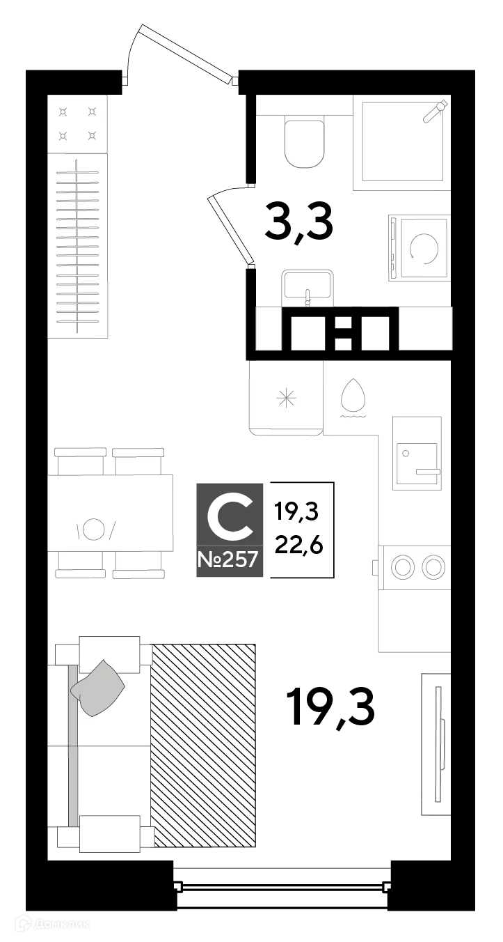 Фото квартиры в ЖК Догма Парк