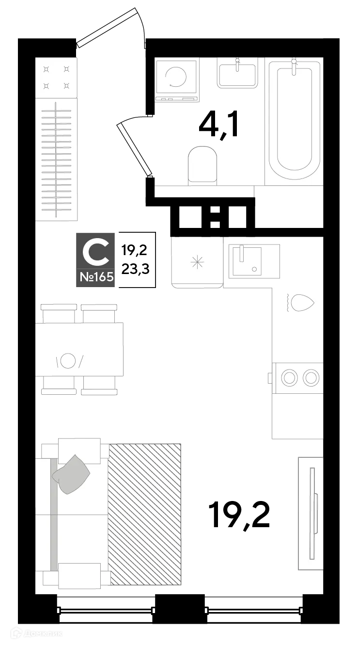 Фото квартиры в ЖК Догма Парк