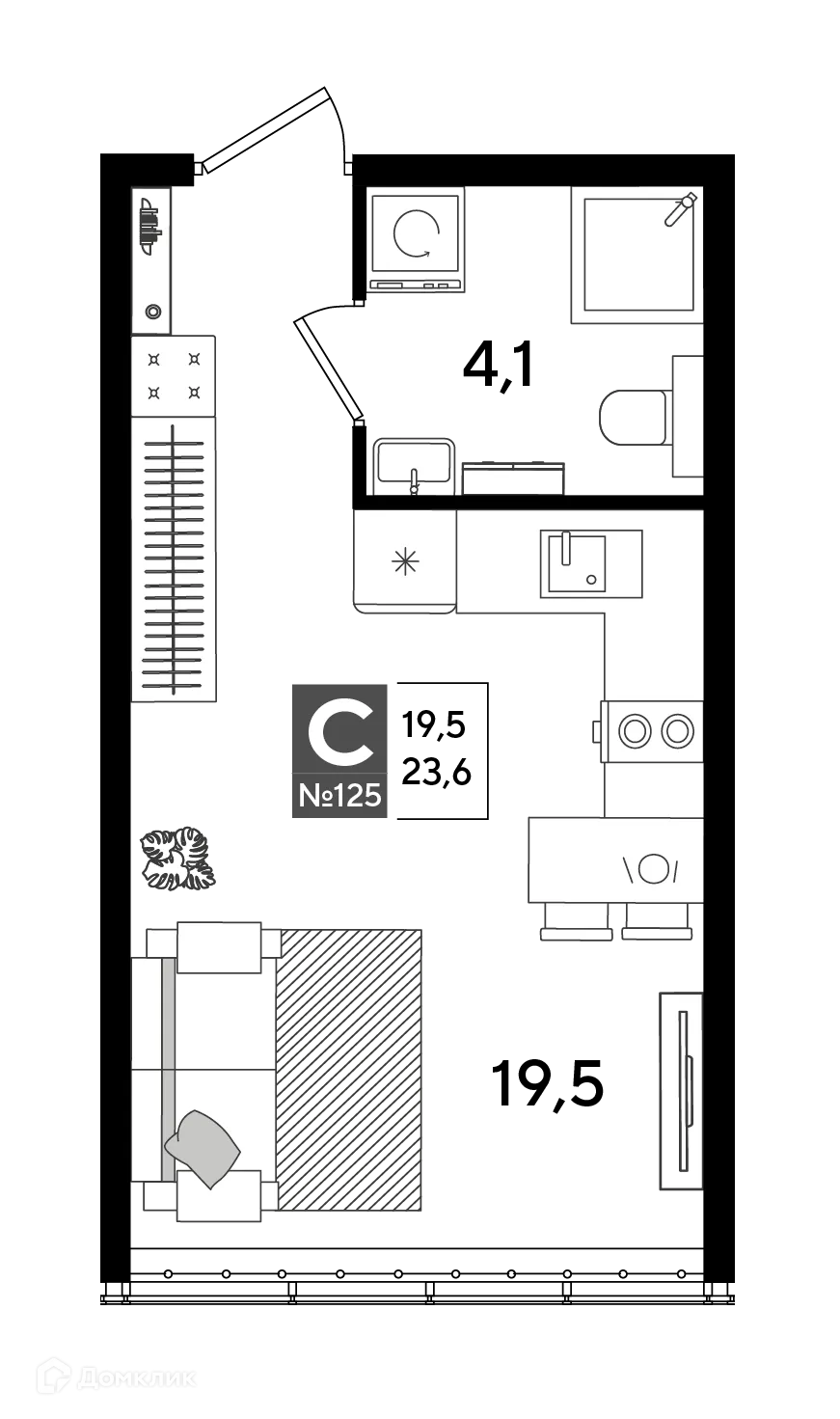 Фото квартиры в ЖК Догма Парк