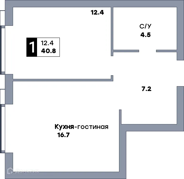 Фото квартиры в ЖК Самара Сити
