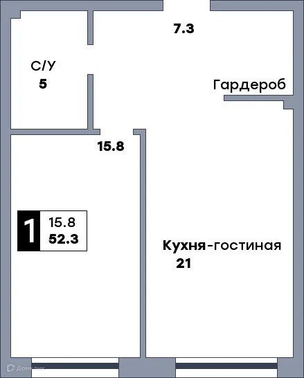 Фото квартиры в ЖК КВАТРО