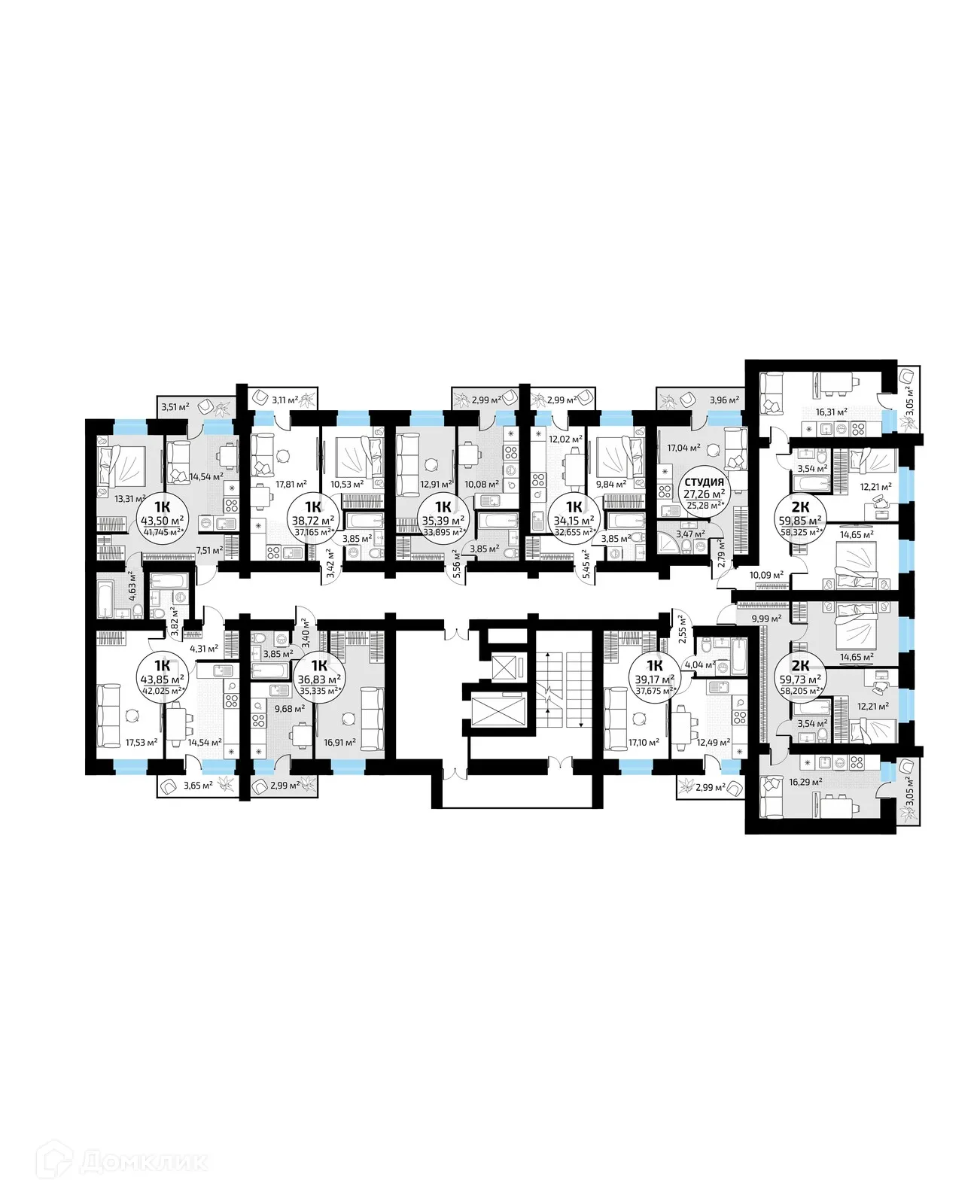 Фото квартиры в ЖК "Новая Самара"