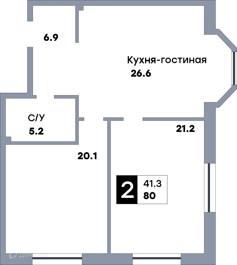 Фото квартиры в ЖК КВАТРО
