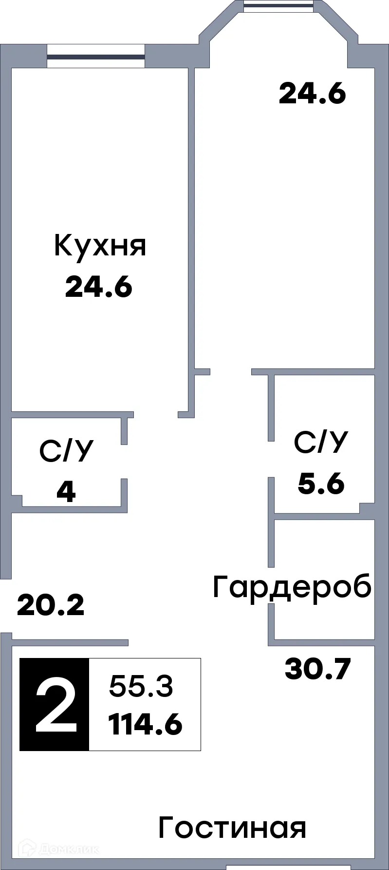 Фото квартиры в ЖК КВАТРО