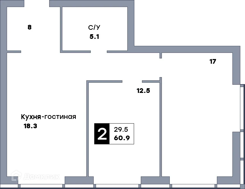 Фото квартиры в ЖК Самара Сити