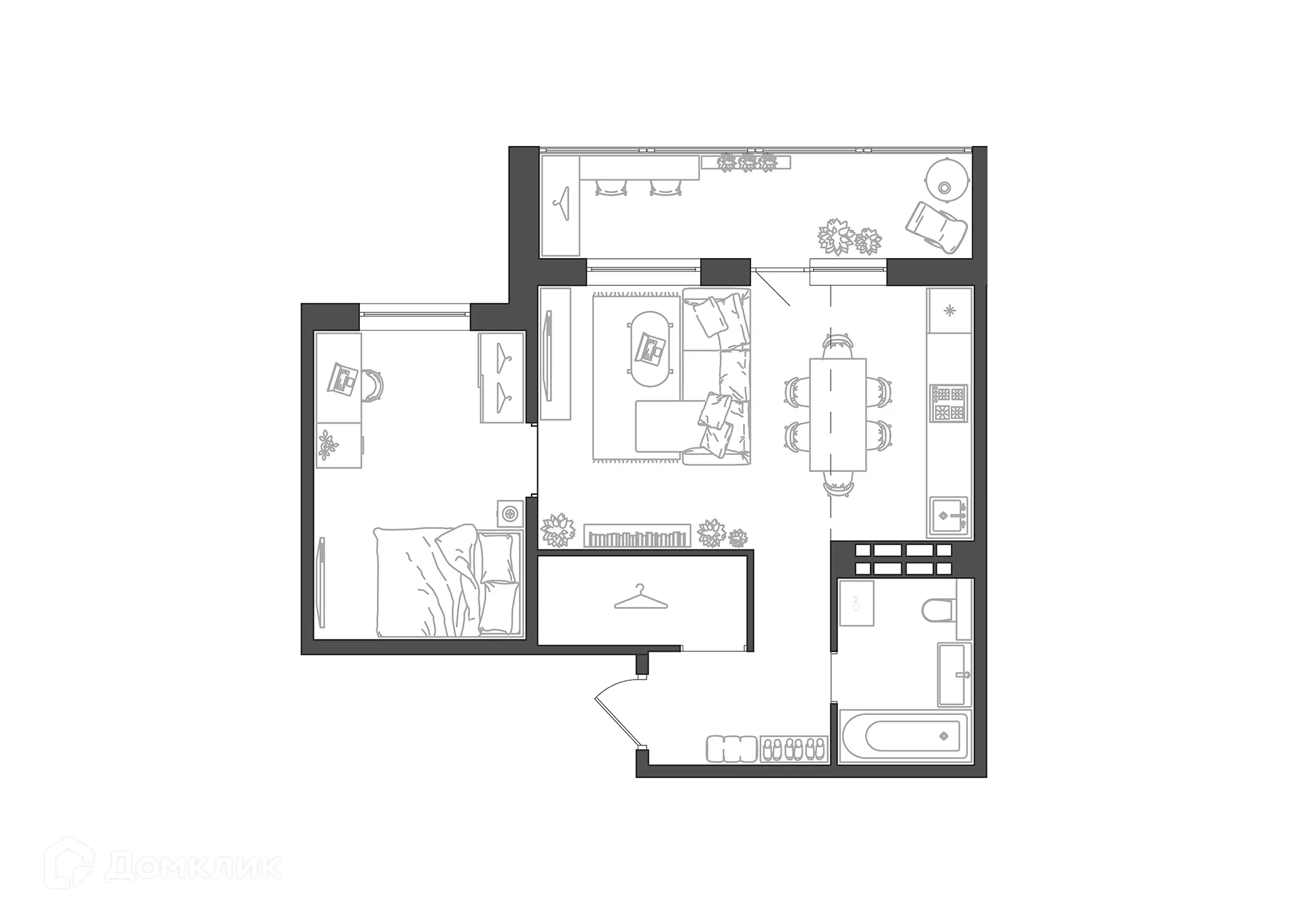 Фото квартиры в ЖК Цех