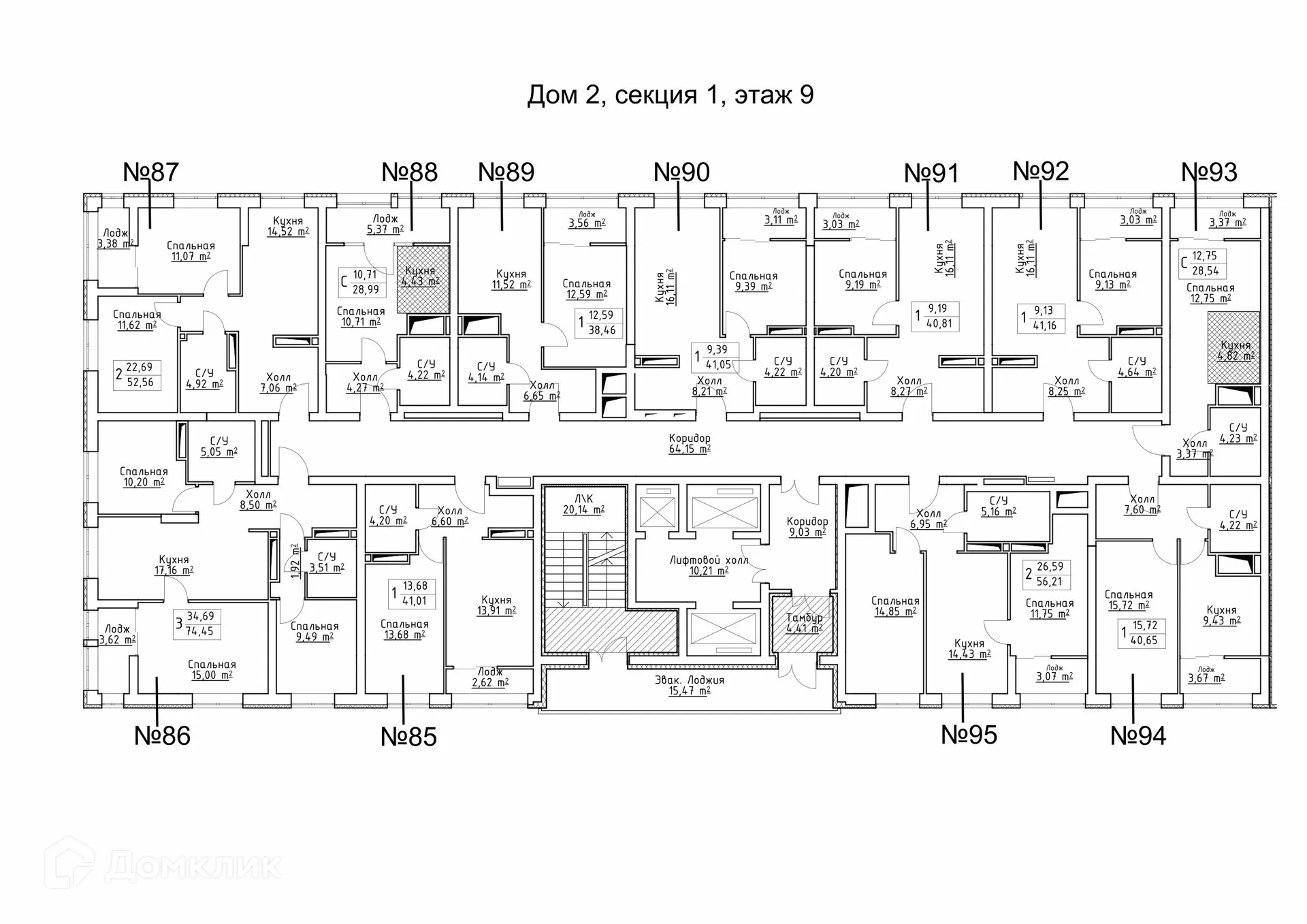 Фото квартиры в ЖК Зеленый квартал
