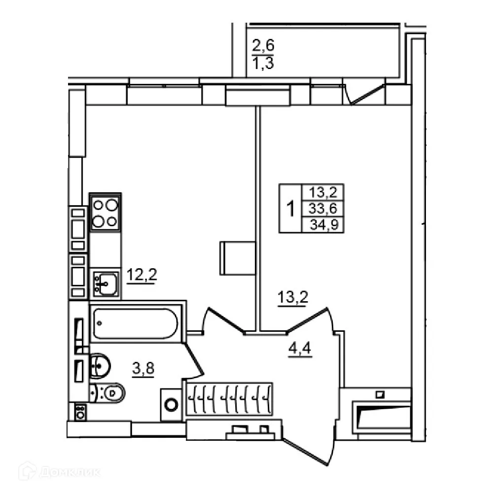 Фото квартиры в ЖК Сталь