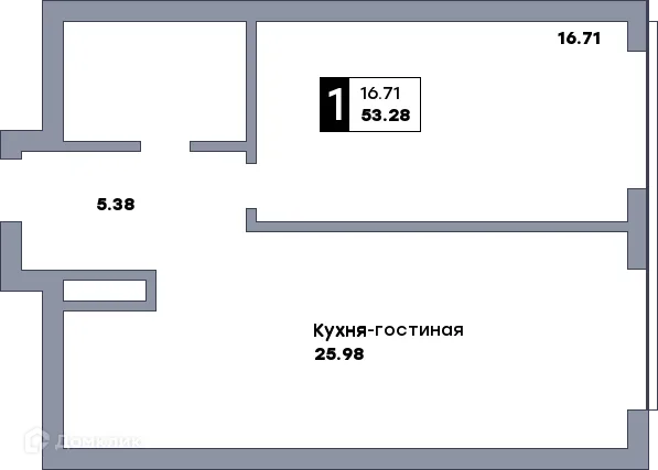 Фото квартиры в ЖК Самара Сити