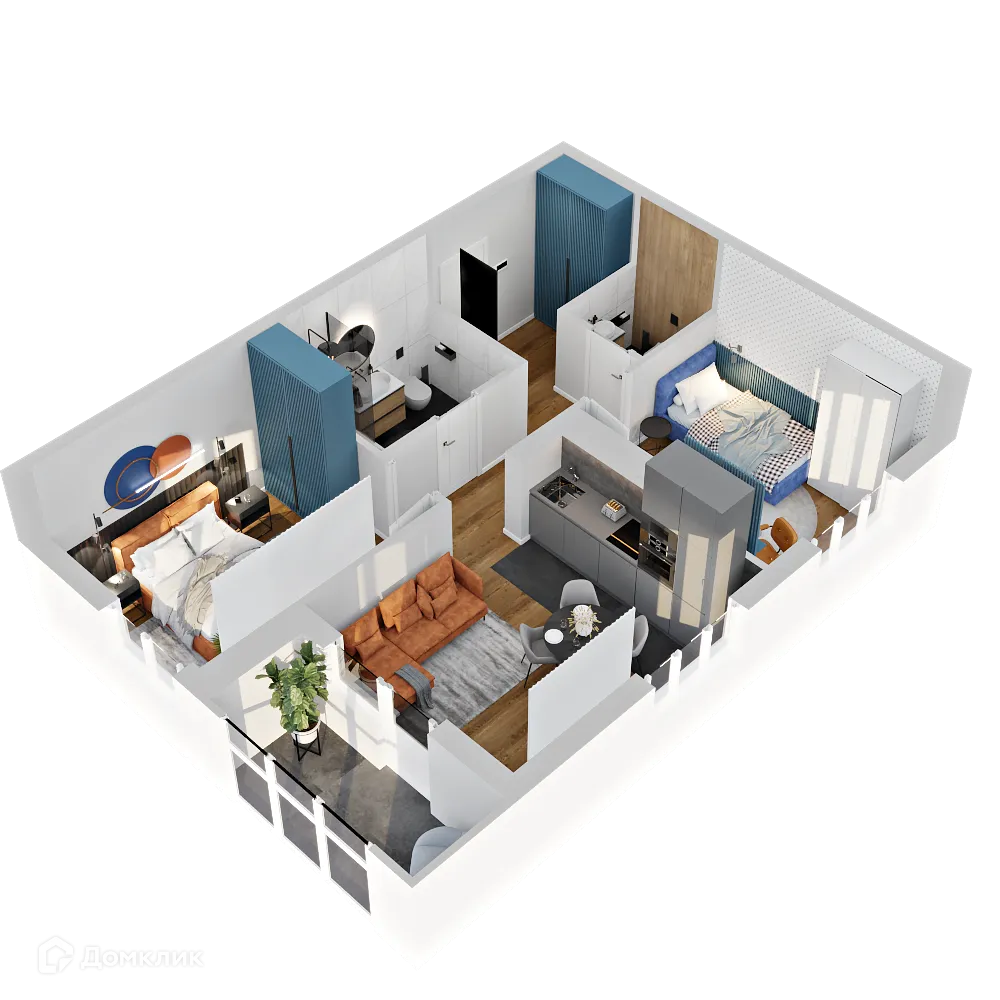 Фото квартиры в ЖК Романовъ комфорт