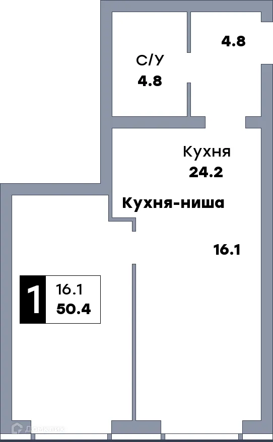 Фото квартиры в ЖК Самара Сити