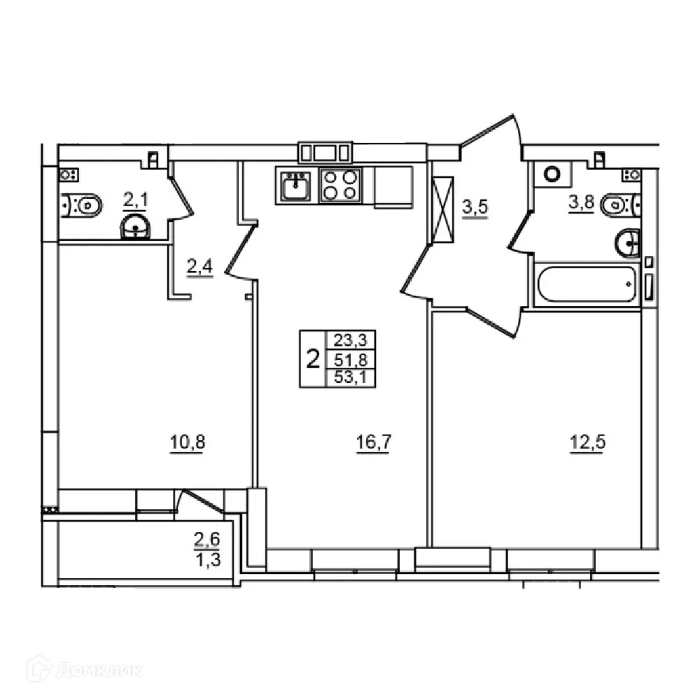 Фото квартиры в ЖК Сталь