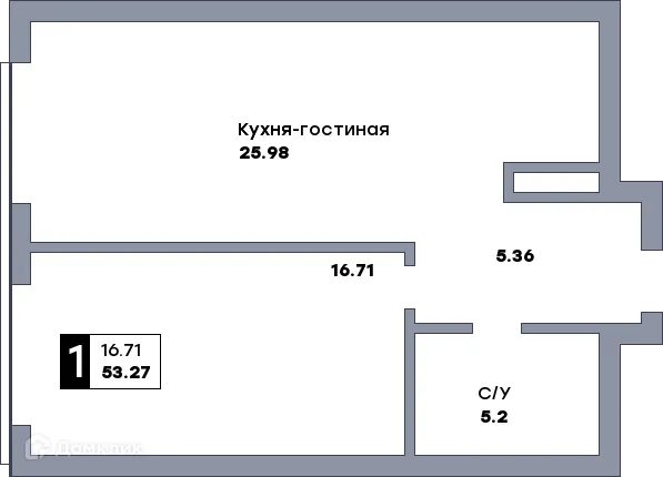 Фото квартиры в ЖК Самара Сити