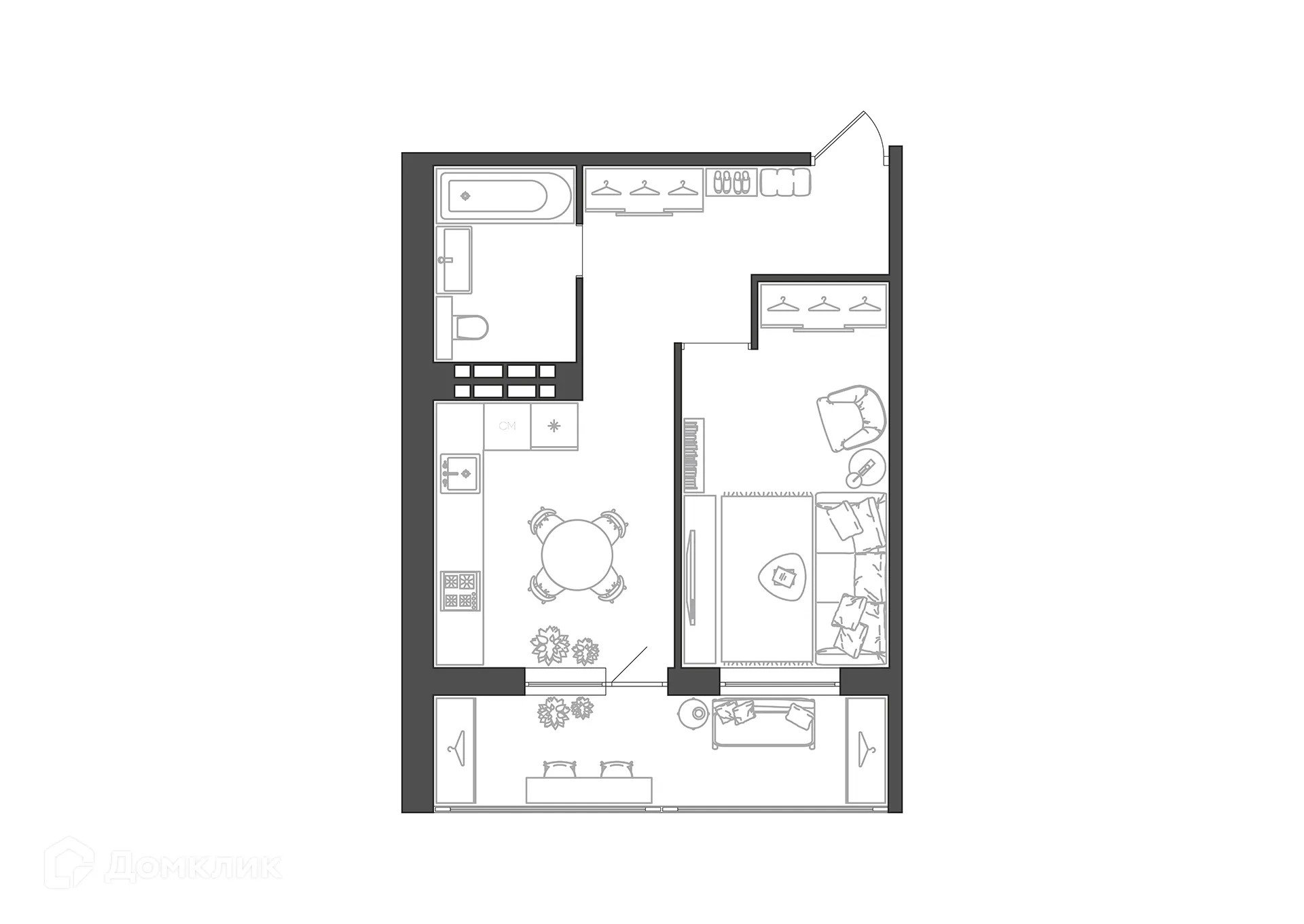 Фото квартиры в ЖК Цех